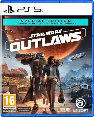 Star Wars Outlaws: Special Edition (PS5) — обкладинка гри