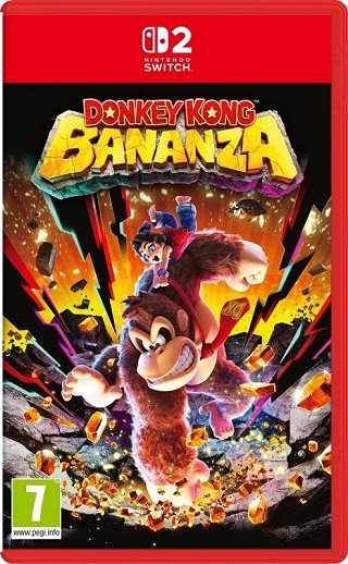 Donkey Kong Bananza (Switch 2) — обкладинка гри