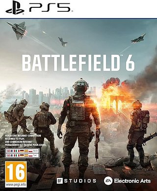 Battlefield 6 (PS5) — обкладинка гри