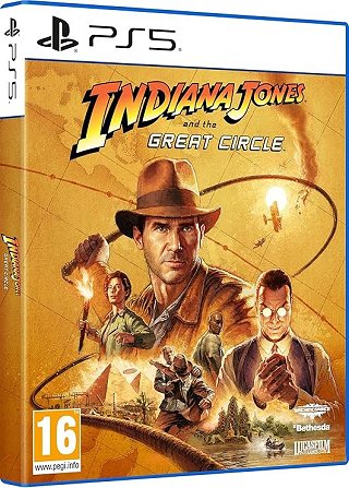 Indiana Jones and the Great Circle (PS5) — обкладинка гри