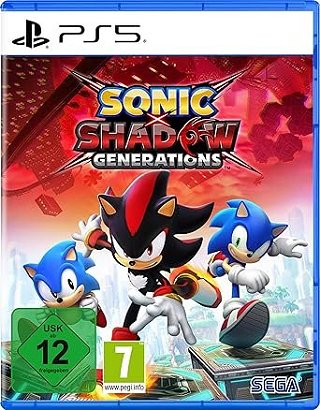 Sonic X Shadow Generations (PS5) — обкладинка гри