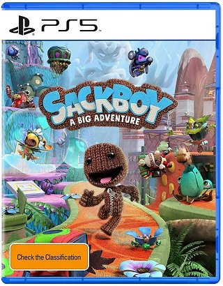 Sackboy: A Big Adventure (PS5) — обкладинка гри