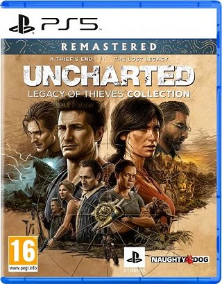 Uncharted: Legacy of Thieves Collection (PS5) — обкладинка гри