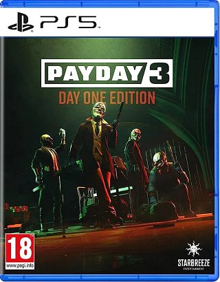 Payday 3: Day One Edition (PS5) — обкладинка гри