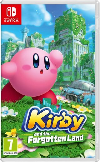 Kirby and the Forgotten Land (Switch) — обкладинка гри