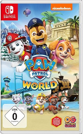 PAW Patrol World (Switch) — обкладинка гри