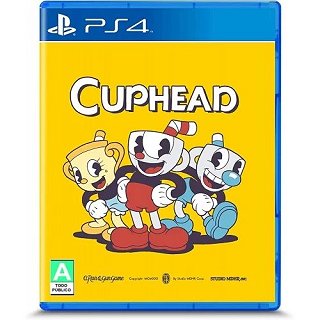 Cuphead (PS4) — обкладинка гри