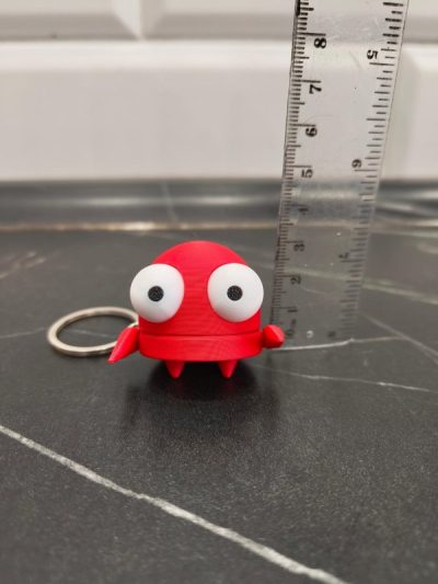 Брелок R.E.P.O. (РЕПО) – стильний 3D-аксесуар для фанатів Червоний