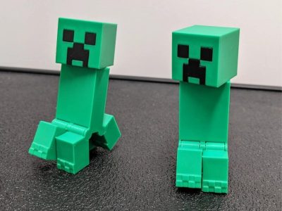 3D-фігурка "Артикульований Кріпер з Minecraft" - рухлива модель