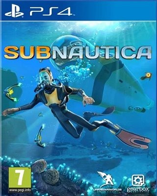 Subnautica (PS4) — обкладинка гри